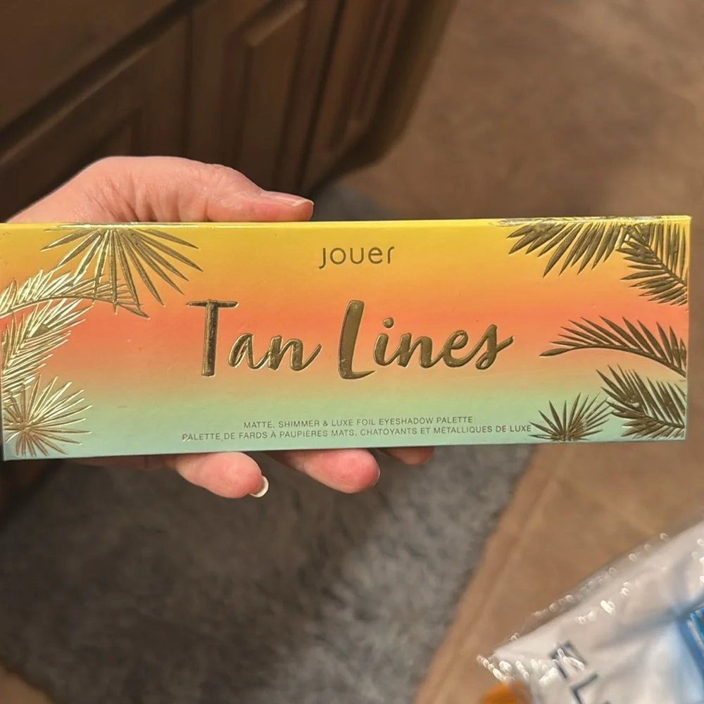 NIB JOUER COSMETICS Tan Lines Collection 9 Eyeshadow Palette